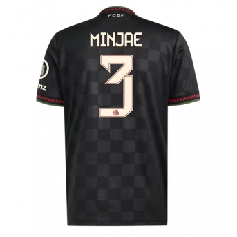 Bayern Munich Kim Min-jae #3 Maglia Gara Terza Repliche 2025-26 Maniche Corte